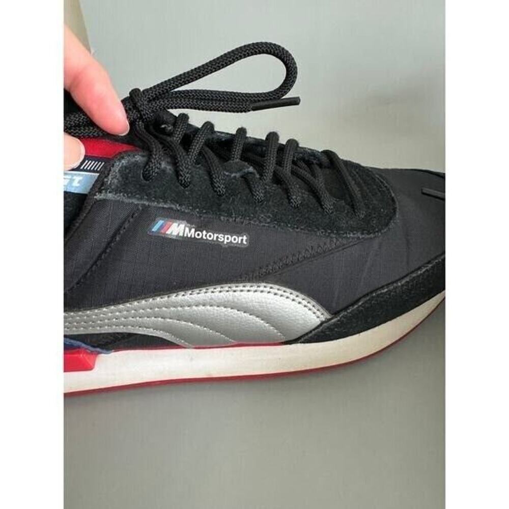 Puma Future Rider BMW Motorsport Black Sneakers Mens Size 10 - EUC - Picture 4 of 9